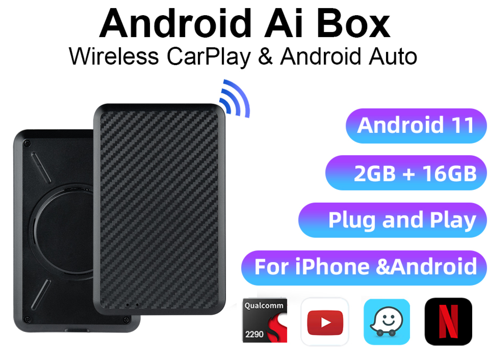 Android AI Box - Apple CarPlay - MultimidiaWirelles+