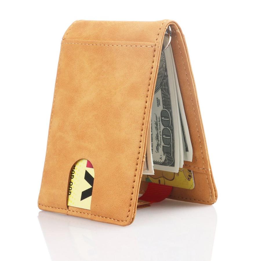 Wallet Plus™ - Carteira King com Grampo para Dinheiro e Proteção RFID