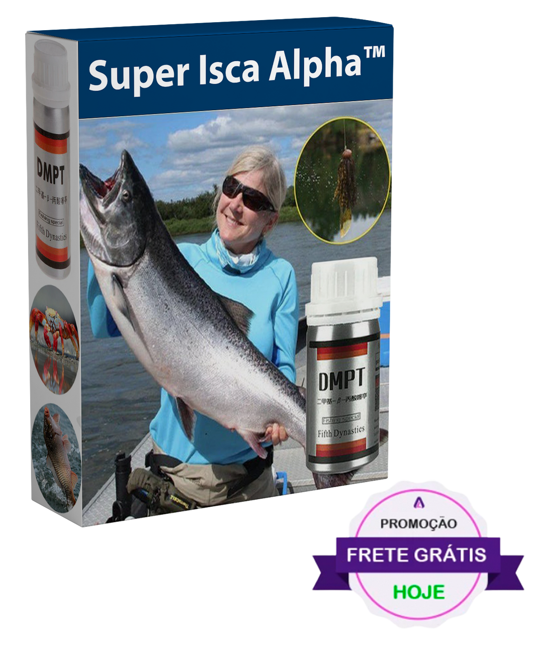 Super Isca Alpha™ - Ideal para Pesqueiros