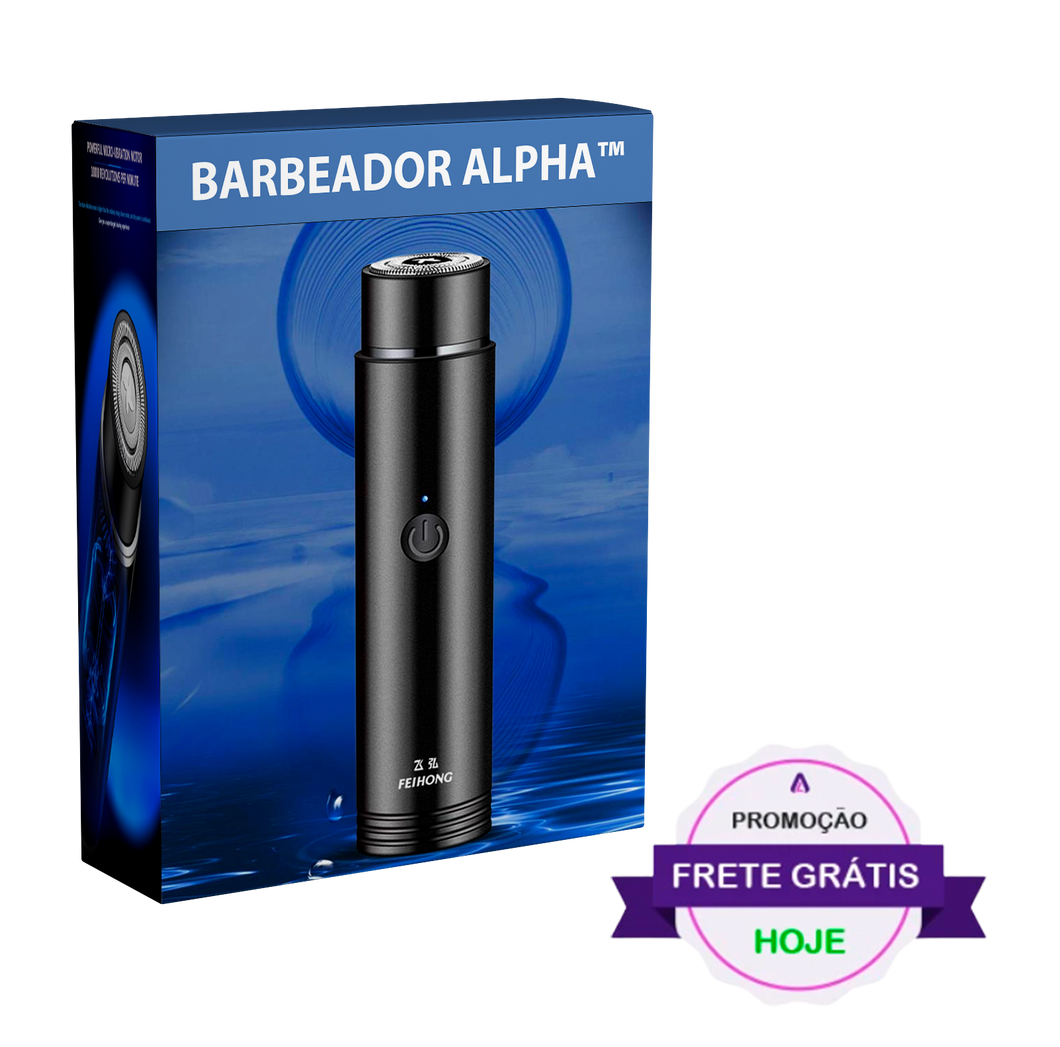 Barbeador Alpha™ - Se mantenha elegante e imponente em qualquer lugar!